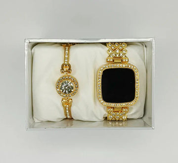 Luxury Led Watch & Bracelet Set