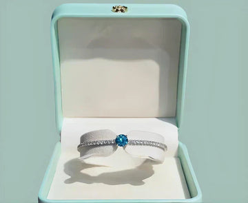 Blue stone Bracelet With Premium Box